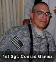 1st Sgt Conrad Gamez