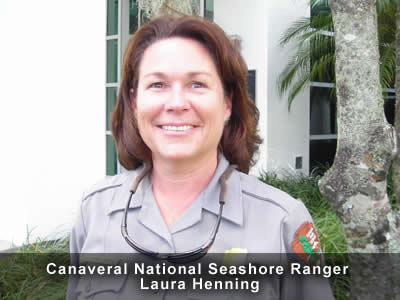 Canaveral National Seashore Ranger Laura Henning