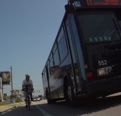 Mark in Bike Lane