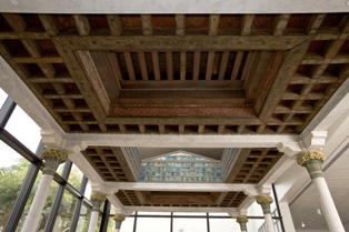 Ceiling of the Daffodil Terrace