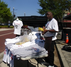 T-shirt vendor