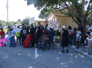 We Are Trayvon protesters.JPG