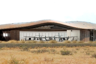 Spaceport America in New Mexico