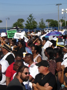 Fort Mellon Park rally