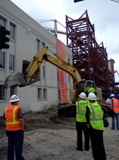 Buddy Breaks Building